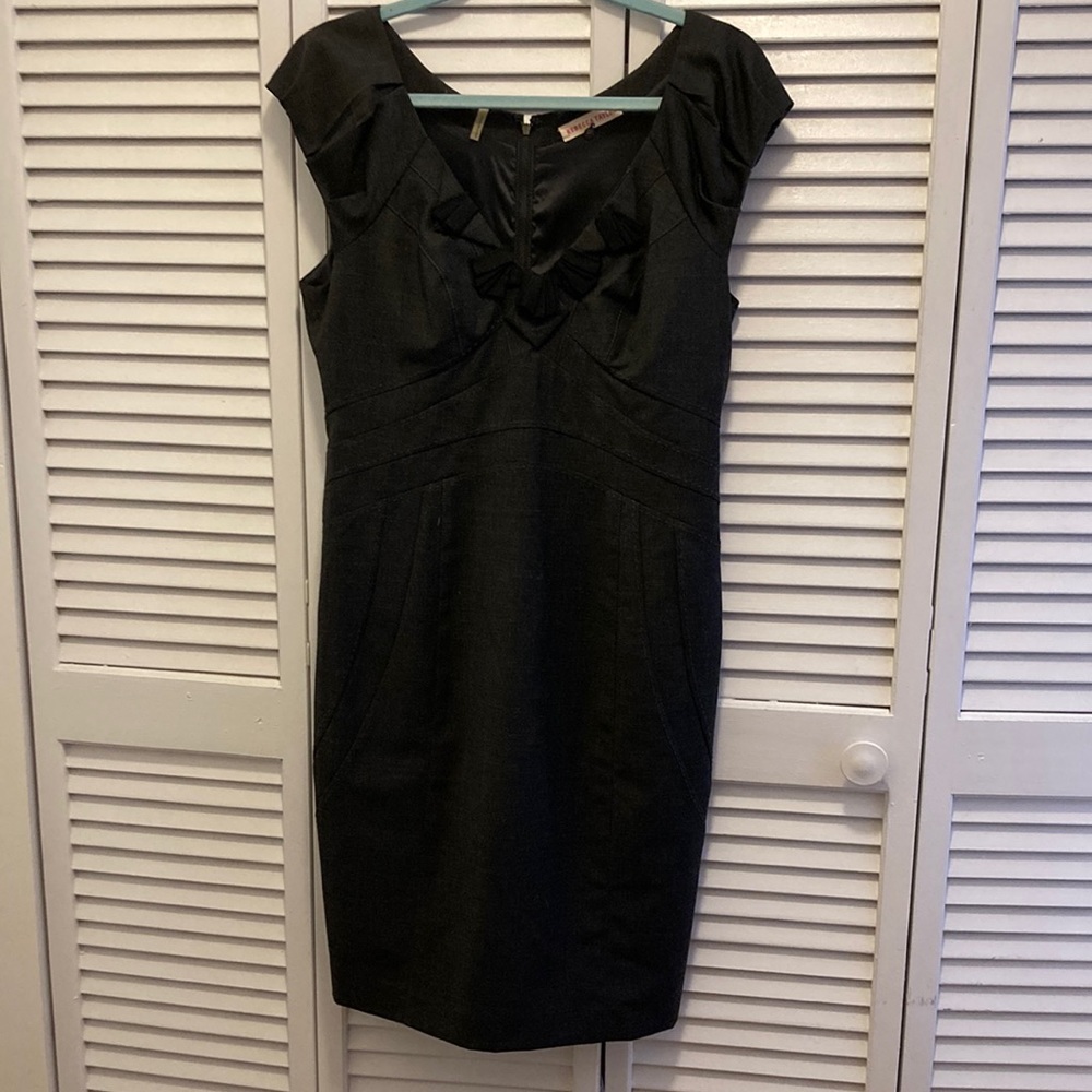 Stunning wool blend Rebecca Taylor sleeveless dress in excellent condition